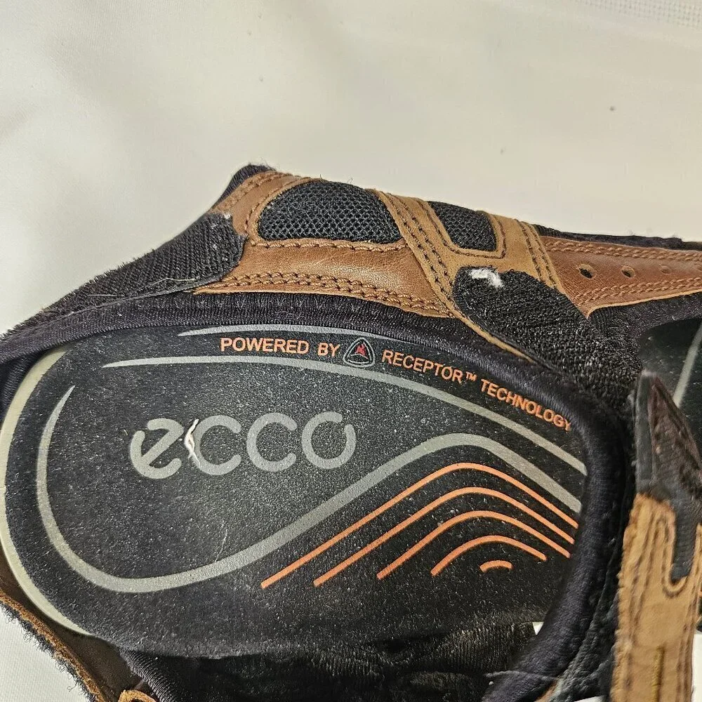 ECCO Yucatan Brown Men's Walking and Hiking Strap Sandals Size 43/10 - Picture 8 of 9